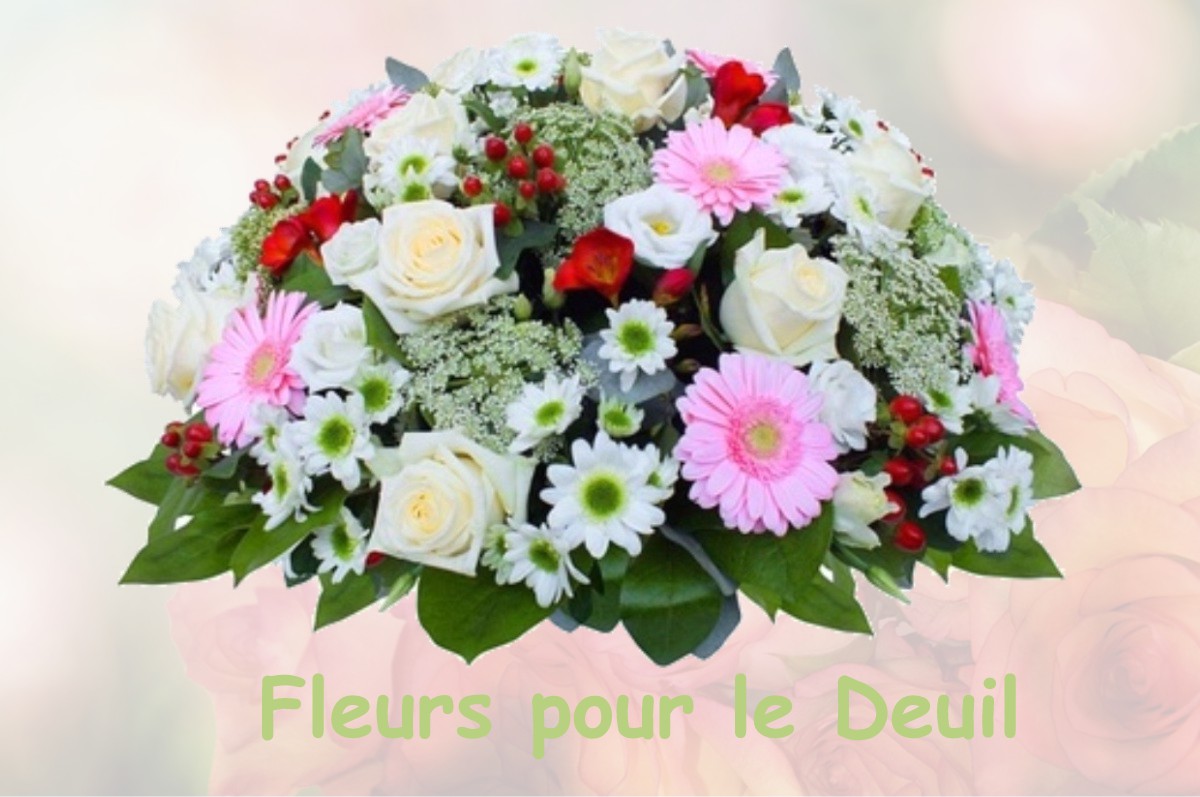 fleurs deuil AURIAC-L-EGLISE